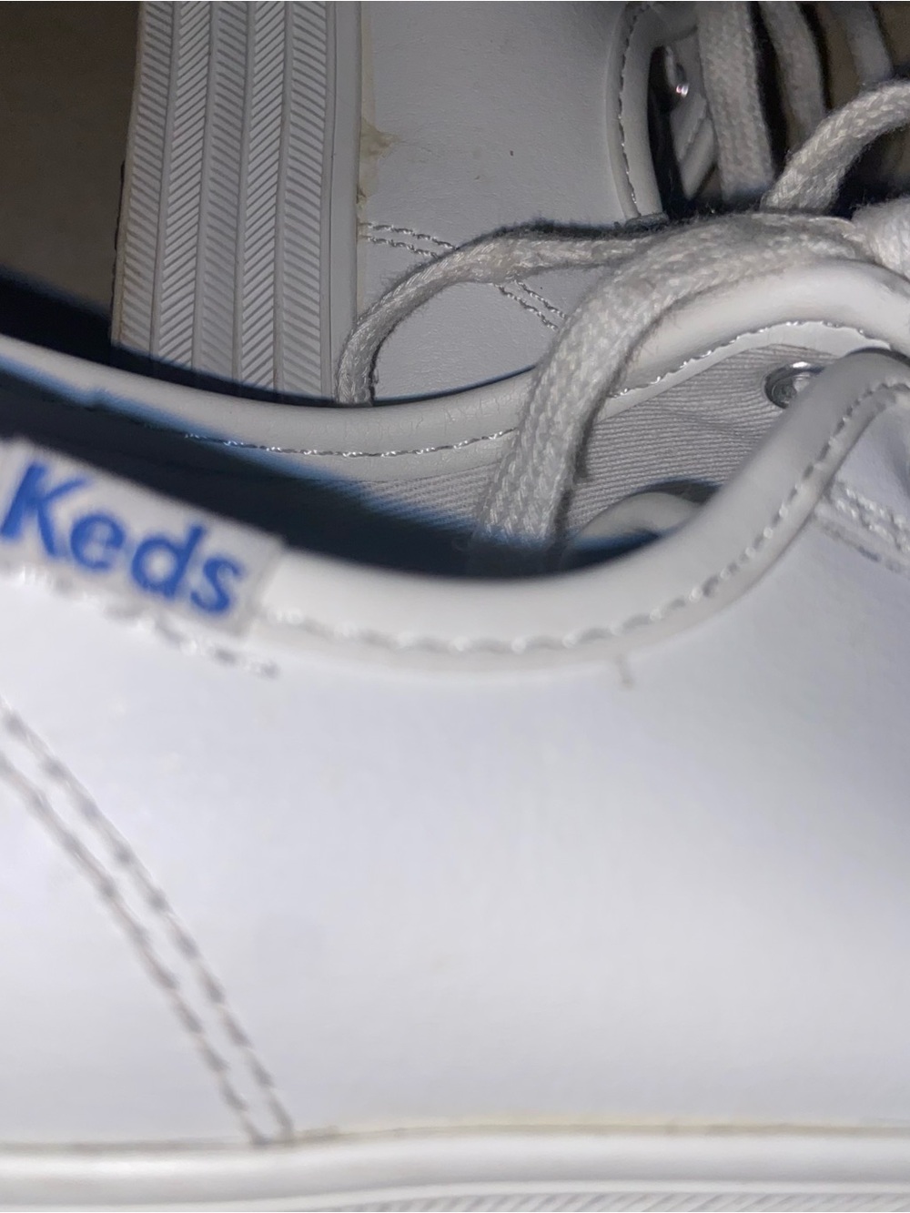 Keds Sneakers Womens Size 7 Triple Up Leather White Athletic Platform Shoes - Picture 9 of 11